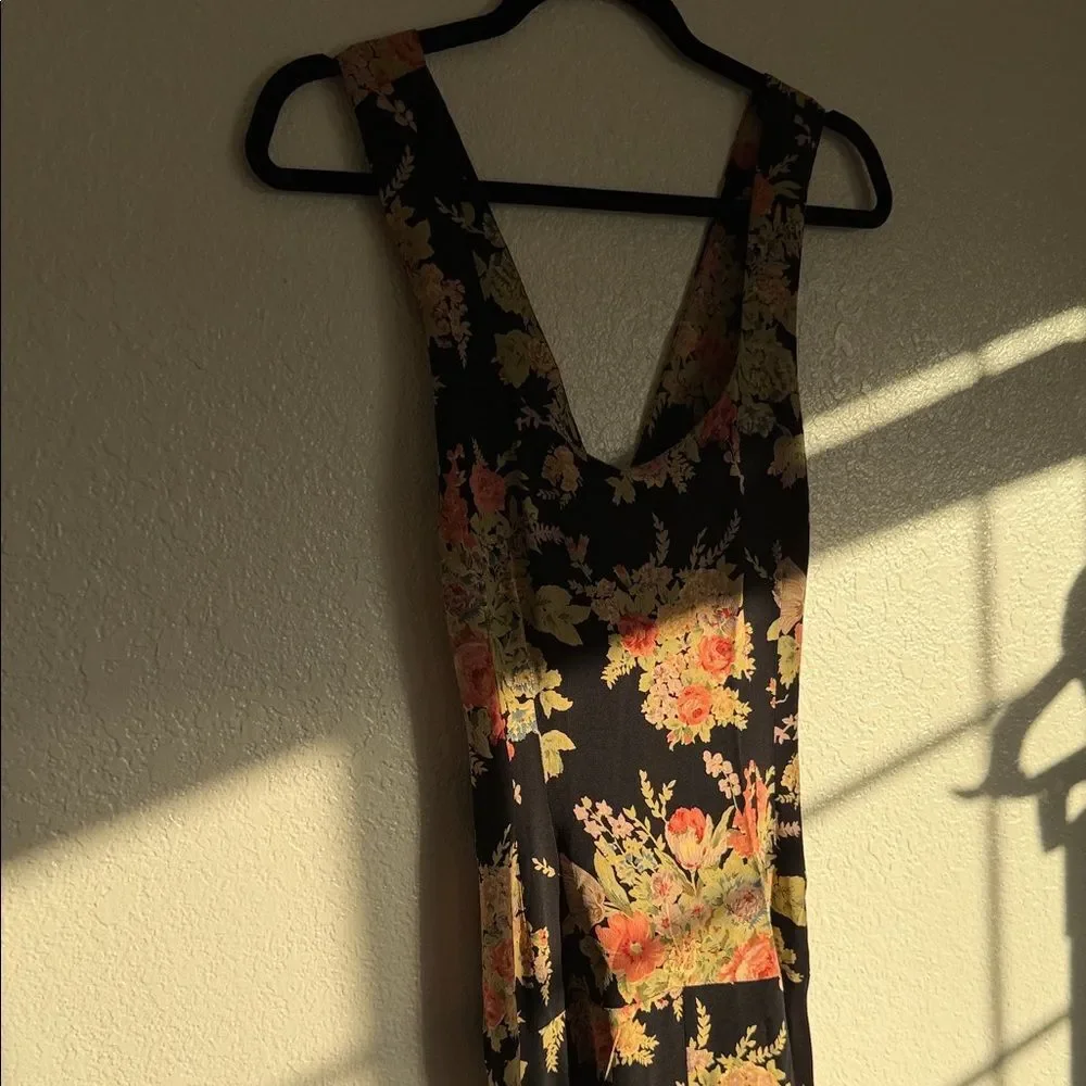 Vintage y2k Nanette Lepore Floral boho cottagecore fairycore tea Maxi Dress - Picture 13 of 14